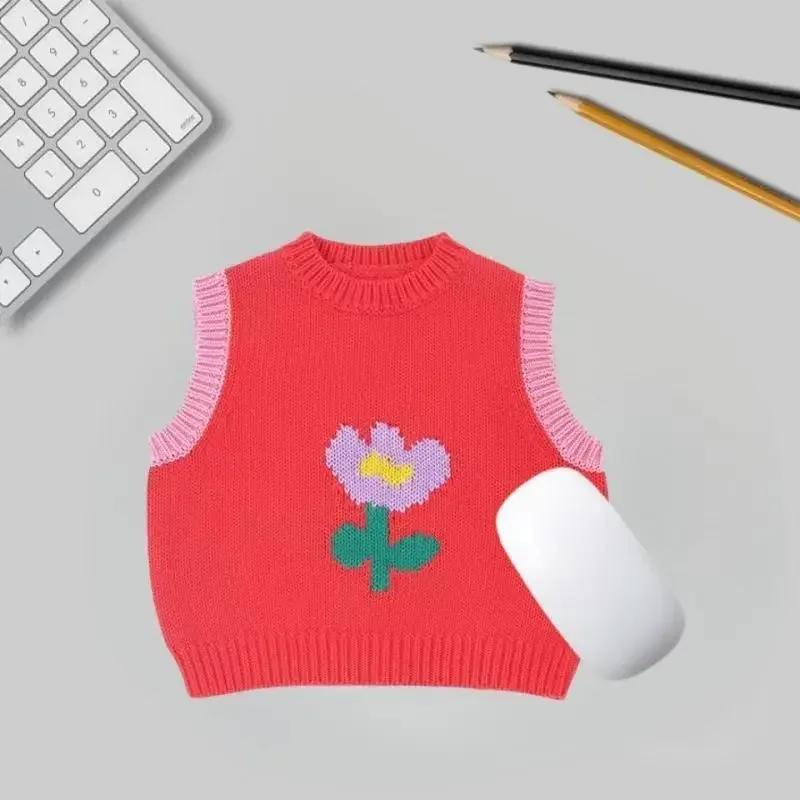Cute Sweater Print Mouse Pad Office Dormitory PC Table Mat Portable Non-slip Rug Desktop Decoration