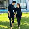 2023 Women's Sun Protection Slimming Surf Suit: Long Sleeve & Split Long Pants Set