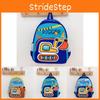 Backpack Excavator Adjustable Shoulder Strap Bag Childrens Engineering Vehicle