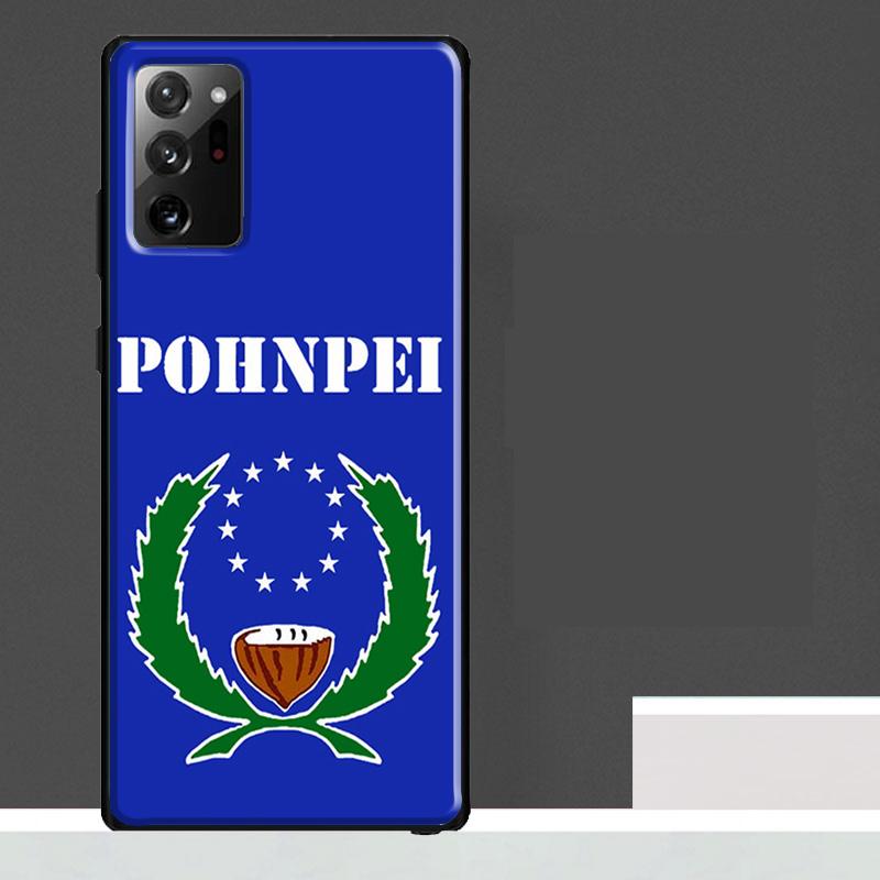

Pohnpei Ponape Flag Case For Samsung Galaxy S25 S24 S23 Ultra S9 S10 S20 S21 S22 Plus S23 FE S25 FE Phone Cover Galaxy S23 Plus