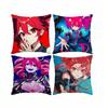 Cute Virtual Singer K-Kasane T-Teto  Pillow Case Square Double-Sided Sofa Cushion Cover Bedroom Bedside Pillow