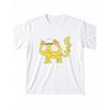 Summer Boys Girls Scaredy Cat Pattern T Shirt Kid Baby Youth Men Women Tee Oversized Short Sleeve Graphic Tee Casual Cotton Streetwear Top