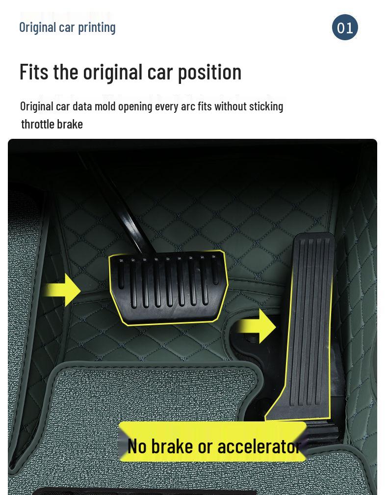 Beijing BJ40 Foot Mats: Fully Enclosed, 26 Models, Range-Extended Edition, New Car Accessories