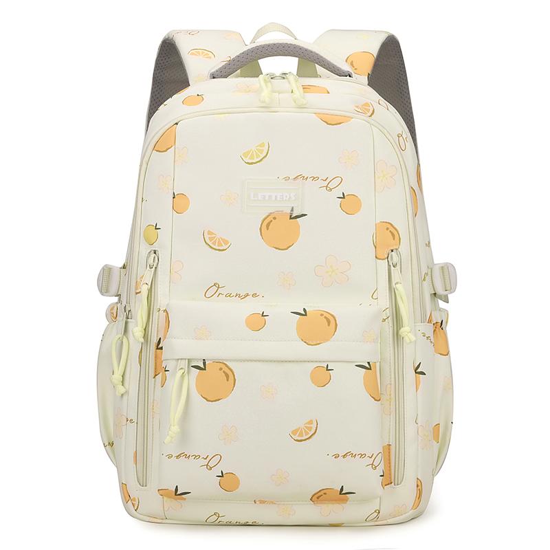 Student Cartoon School Bag Kindergarten Ridge Protector Backpack Women's Backpack Lightweight Children's Backpack