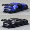 1/42 Mustang GT3 Alloy Muscle Sports Car Model Diecasts Metal Track Racing Vehicles Car Model High Simulation Childrens Toy Gift