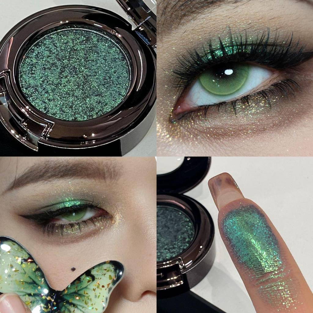 FAICCIA Luminous Dragon Iridescent Color-Changing Glitter Eyeshadow Palette