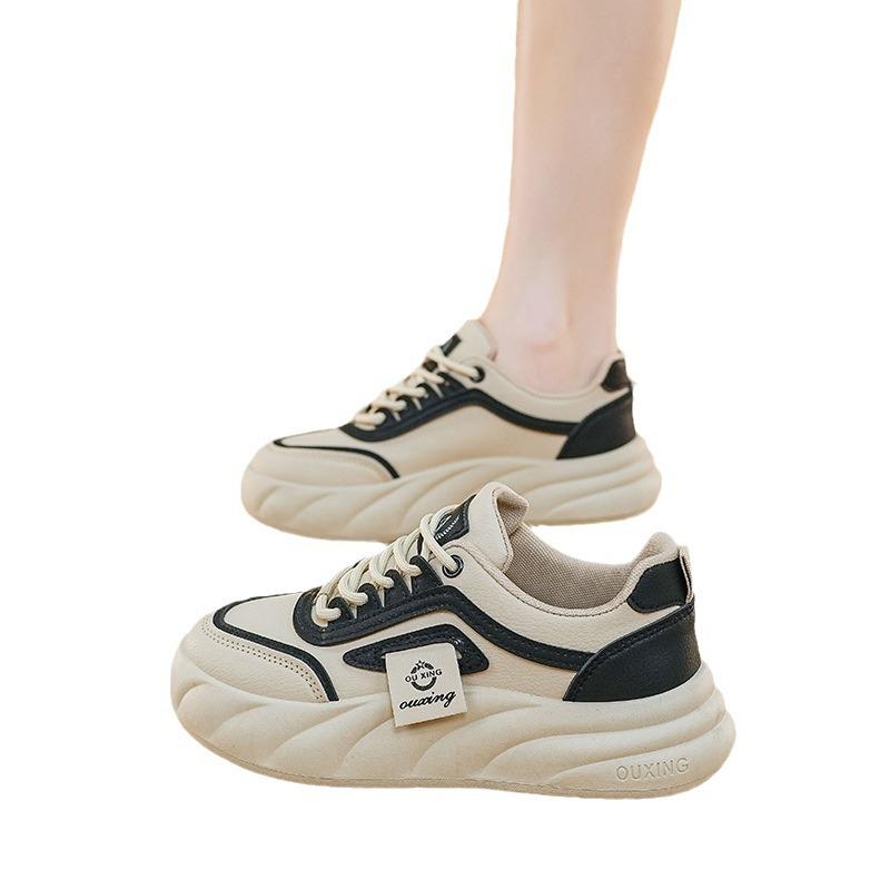 Little White Shoes Women's Spring New Ins Trendy Girl Student Platform Sports Shoes Versatile Casual Shoes
