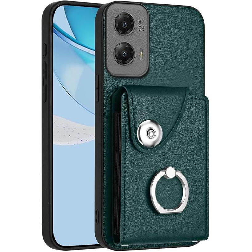 for Motorola Moto G Stylus 5G 2024 Case Wallet Cute Leather Phone Cover Moto G Stylus 2024 case with Card Holder and Stand Ring, Magnetic Clasp,