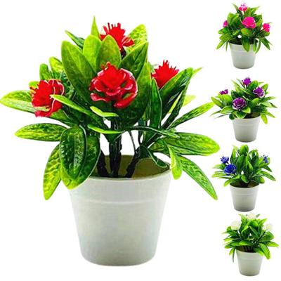Eye-Catching Fake Potted Flower Durable Eco-Friendly Table Centerpieces