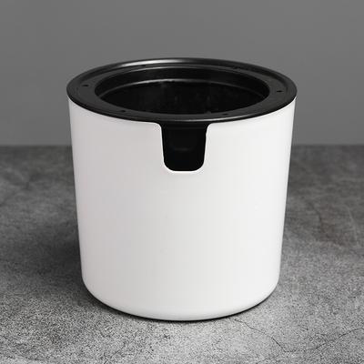 Automatický plastový květináč absorbující vodu Samozavlažovací květináče Plastový stolní květináč Dvouvrstvé domácí dekorace