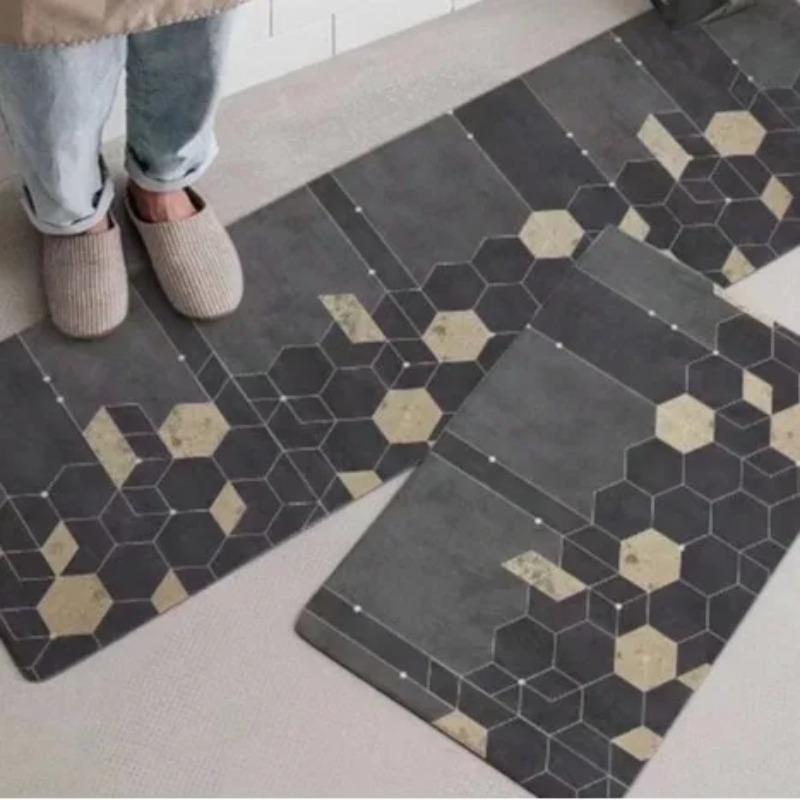 Kuchenna mata podłogowa z diatomitu, antypoślizgowa, olejoodporna, wodochłonna i odporna na zabrudzenia, dywan, dekoracja domu