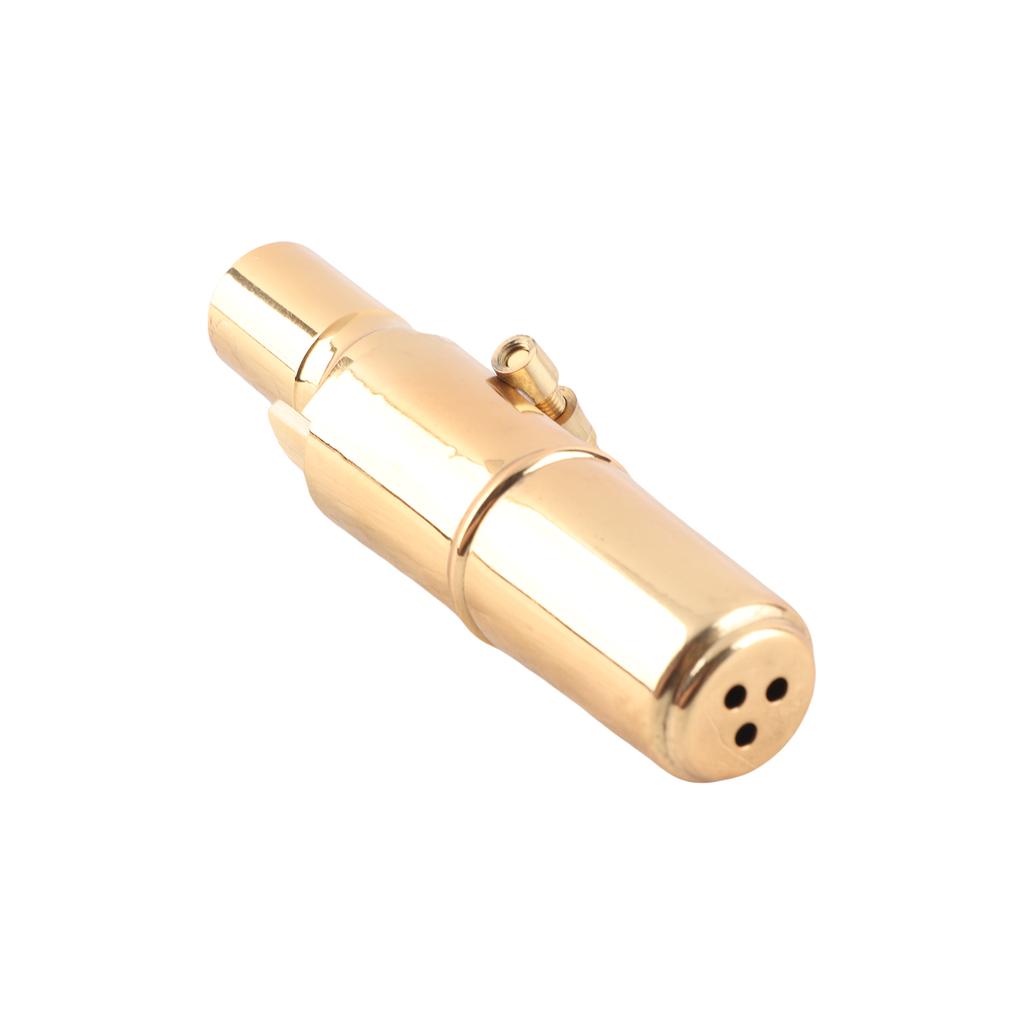 7C Tenor Saxophone Mouthpiece Musical Instrument Accessories Brass Material with  Cap Buckle Patch