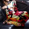 1pc Flannel Disney Mickey Mouse Riding Dolphin Bedding Throw Blanket Sofa Cover Gift Home