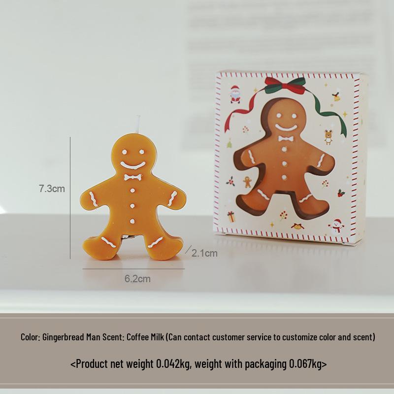 

Рождественская ароматическая свеча «Пряничный человечек» - Праздничный сувенир