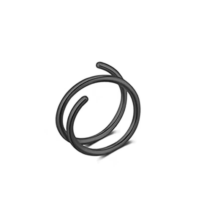 2022 Bestseller: Double Helix Nose & Ear Stud Clip