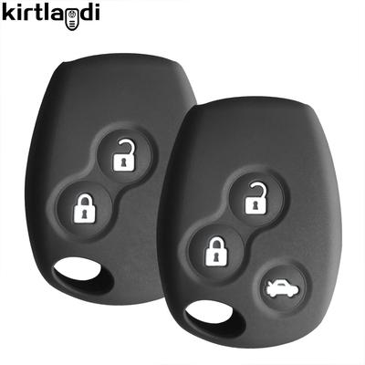 For Renault Clio Duster Dacia Logan 2 3 Sandero Traffic for Opel Vivaro for Nissan Terrano Almera Silicone Car Key Case Cover