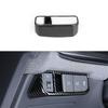 Auto Carbon Fiber ABS Front Headlight Adjustment Button Cover Trim For Kia EV3 2024 2025 Interior Accessories LHD