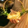 Children's DIY Mid-Autumn Festival Rabbit Lantern Kit: Jade Rabbit & Lotus Design