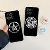 Aesthetic Pentagram Phone Case for Honor 90 80 70 60 50 30 20 10 9 8 7 Pro S SE Lite 5G Soft TPU Shockproof Cover