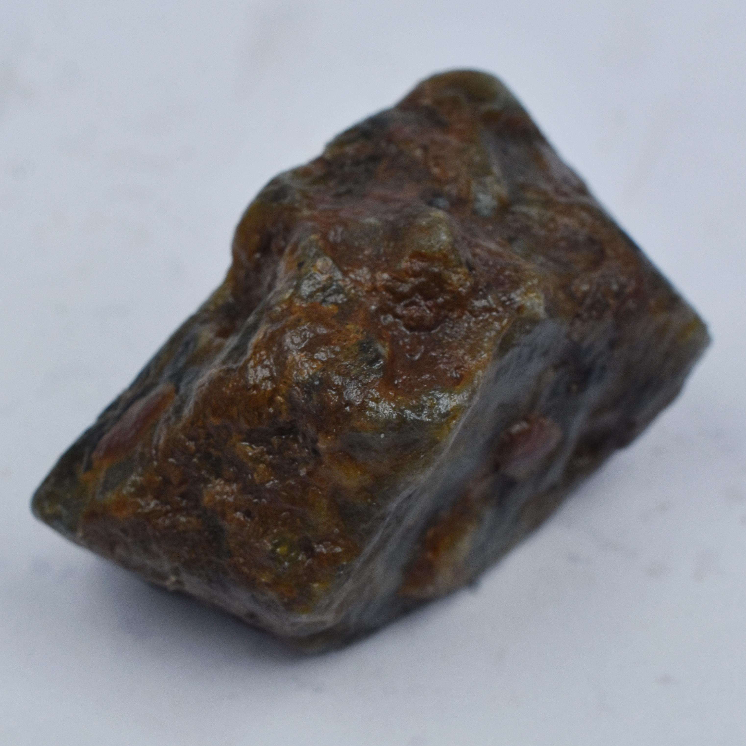 

African Blue Sapphire Natural Uncut Raw Rough 159 Ct CERTIFIED Loose Gemstone AR-2501 34.9 mm approx синій