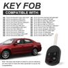 2pcs CWTWB1U793 315MHz 4 Buttons Keyless Entry Remote Replacement for with 4D63 80Bit Chip Wear-resistant