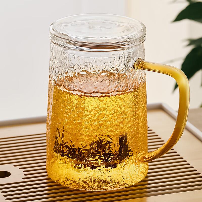 

Yaji Hand-Hammered Glass Tea Infuser Cup