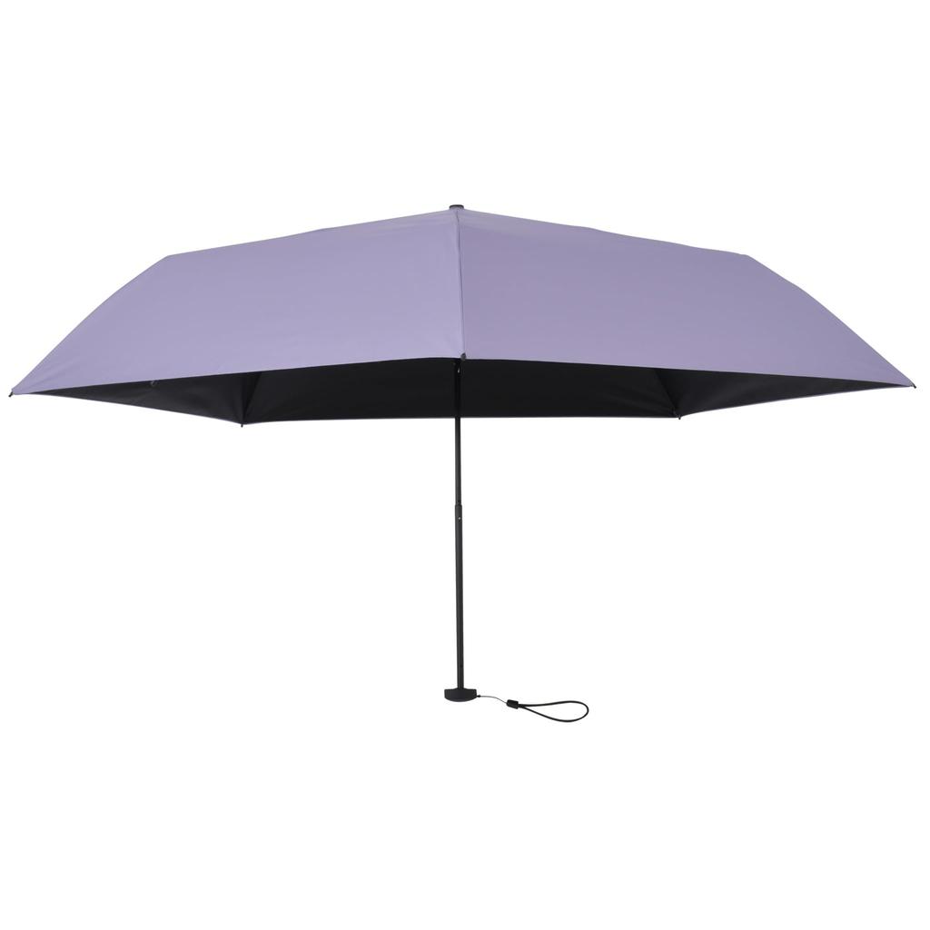 AMVEL Folding Umbrella HEATBLOCK Pentagon UV Protection 119g Compact Storage 5cm X 22cm Carbon Fiber Frame Sun and Rain Umbrella Windproof UV