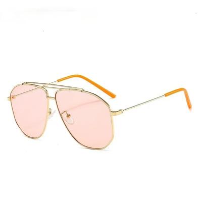 New Women Sunglasses Retro Large Frame Sun Glasses Trend Outdoor Holiday Man Eyeglasses Toad Mirror UV400