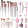 Makeup Brushes 8-29Pcs Makeup Kit Professional Women Cosmetic Soft Powder Brush Eyeshadow Foundation Full Set Travel Beauty Tool