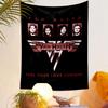 Van Halen Feel Your Love Tonight Tapestry Wall Hanging, Classic Rock Band Art, Retro Music Wall Decor for Bedroom Living Room Dorm