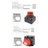 Boats Battery Selector Isolators 12V-48V 275A Battery Disconnect Rotary Switches Circuit Cutter Rotary Cut On Close Switches