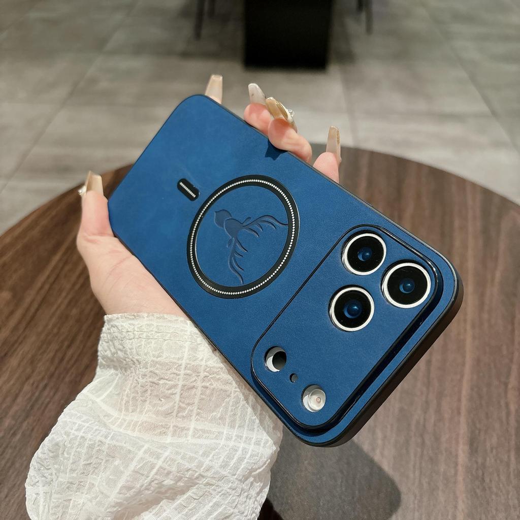 Lux Suede Case for Apple 16 Pro Max & 17 Pro - Elk Magnetic Protection