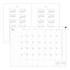 Midori Flat Diary Planner Refill 2027 A4 Monthly 22464006 (Starts October 2026)