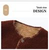 Autumn & Winter Women's Lambswool Leather-Fur Coat with Fleece, Short Style for Mid-to-Older Age