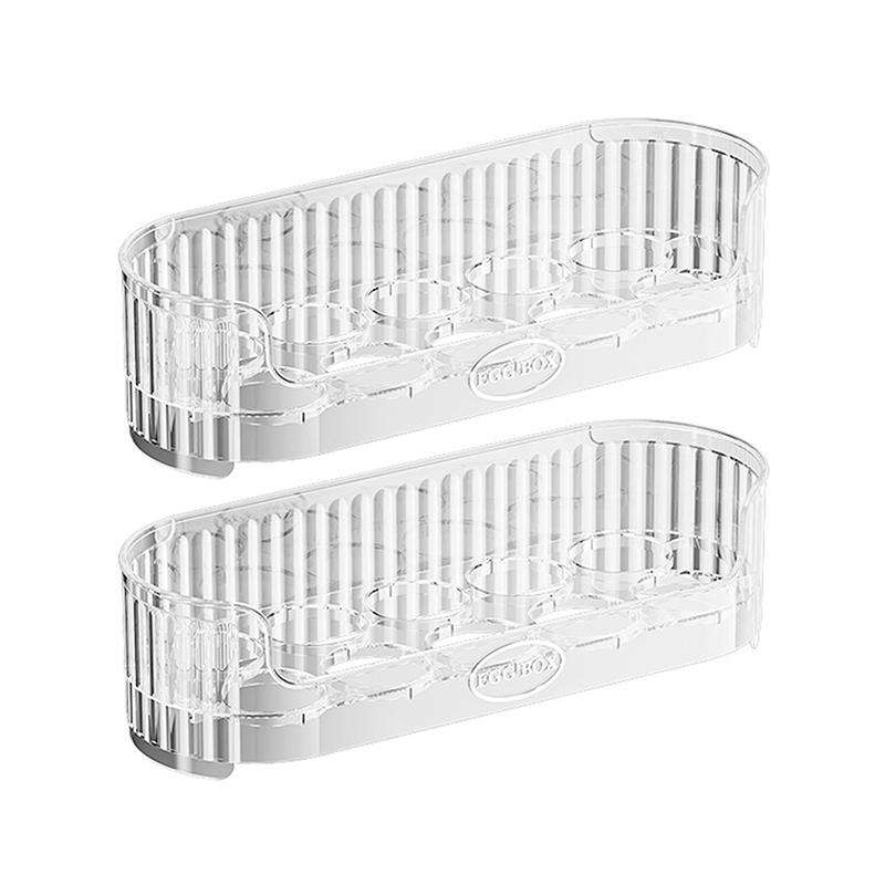 123 шт ящик для хранения яиц в холодильнике держатель для яиц в холодильнике контейнер для экономии места органайзер для яиц на кухонном столе 10 сеток 2 PCS 1237₽