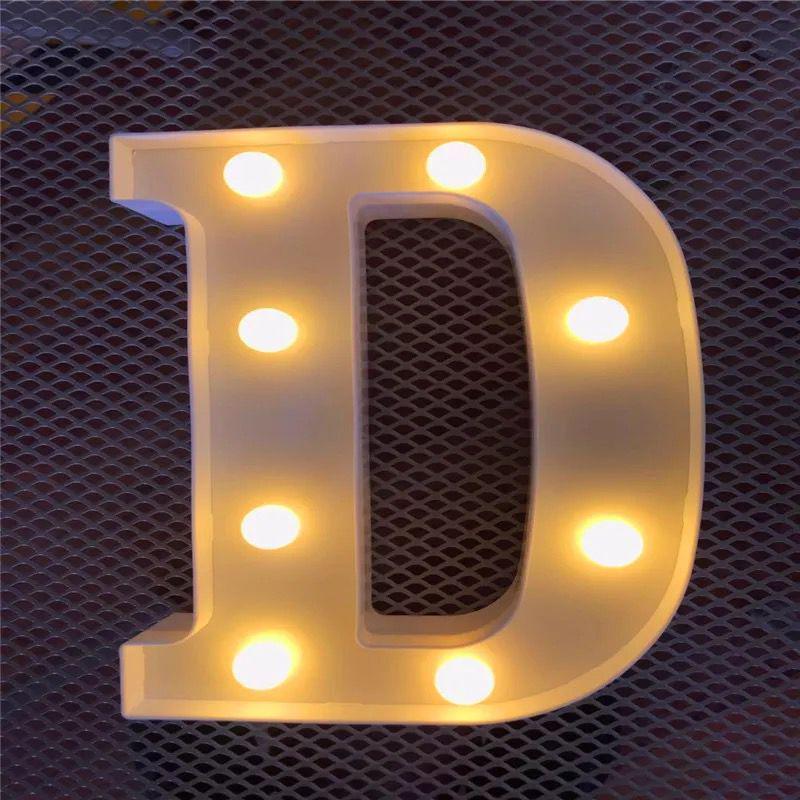 LED Love Letter & Number Lights for Valentine's Proposal Decor