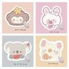 Anti-slip Cartoon Mouse Mat Waterproof Girls Mousepad Creative Cute Animals Mouse Pad  Laptop Setup
