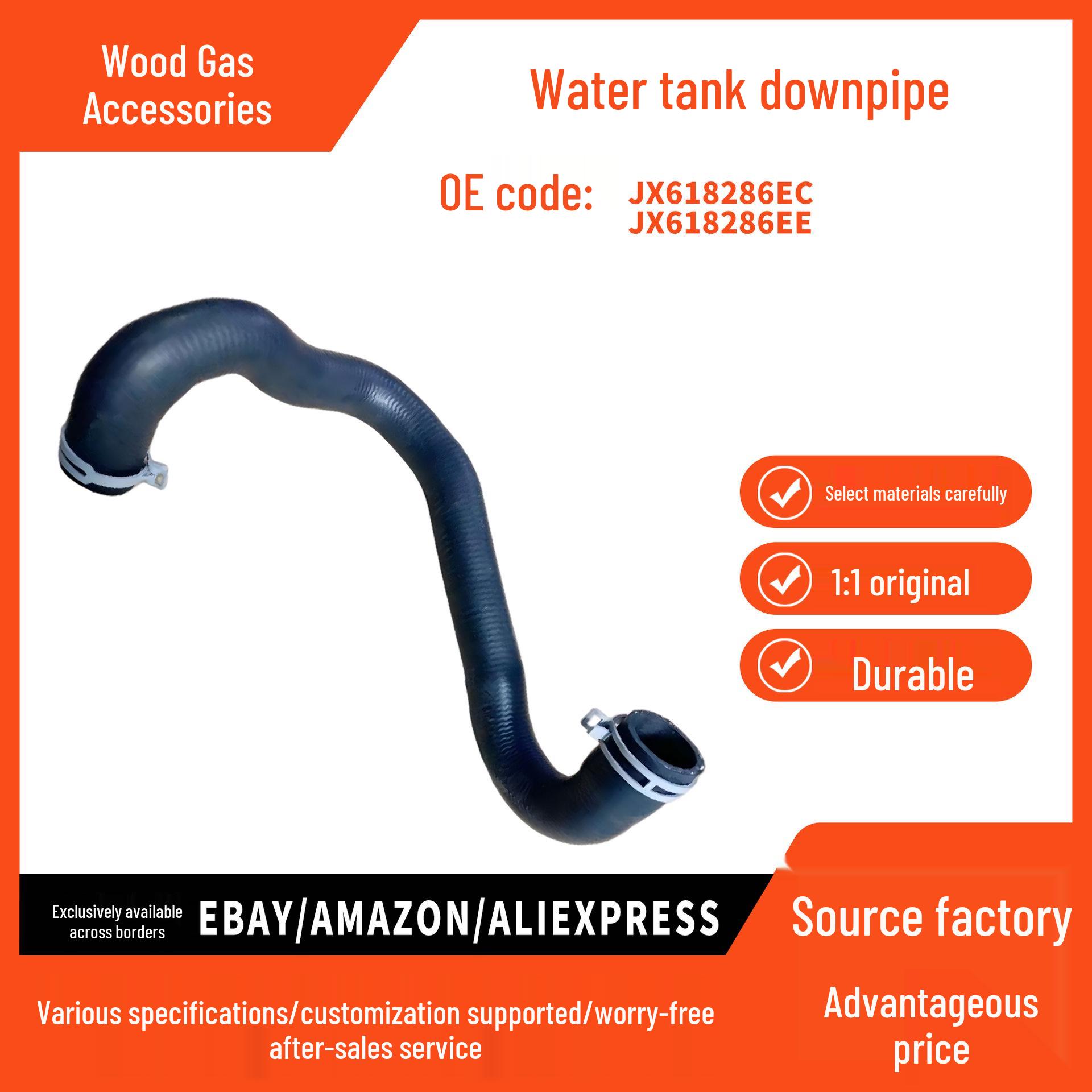

Radiator Lower Water Pipe Hose for Ford Focus 18 1.5T with Auxiliary Water Pump, Model JX618286EE Pokess