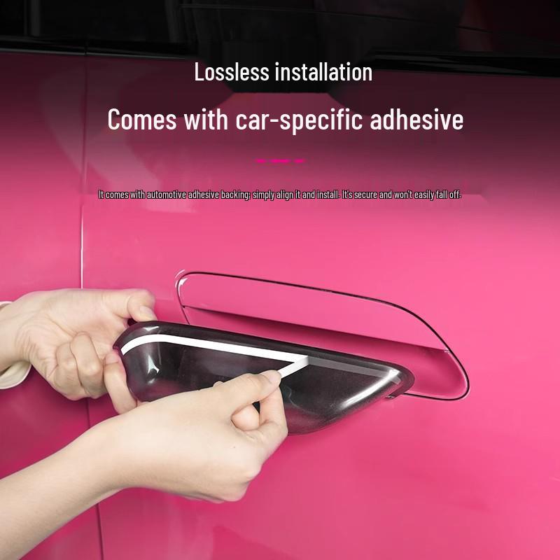 Xiaomi SU7 Autotürgriff Schutzabdeckung - Originalfarbe Lackiert, Schalen Griffschutz, Dekorative Modifikations Teile
