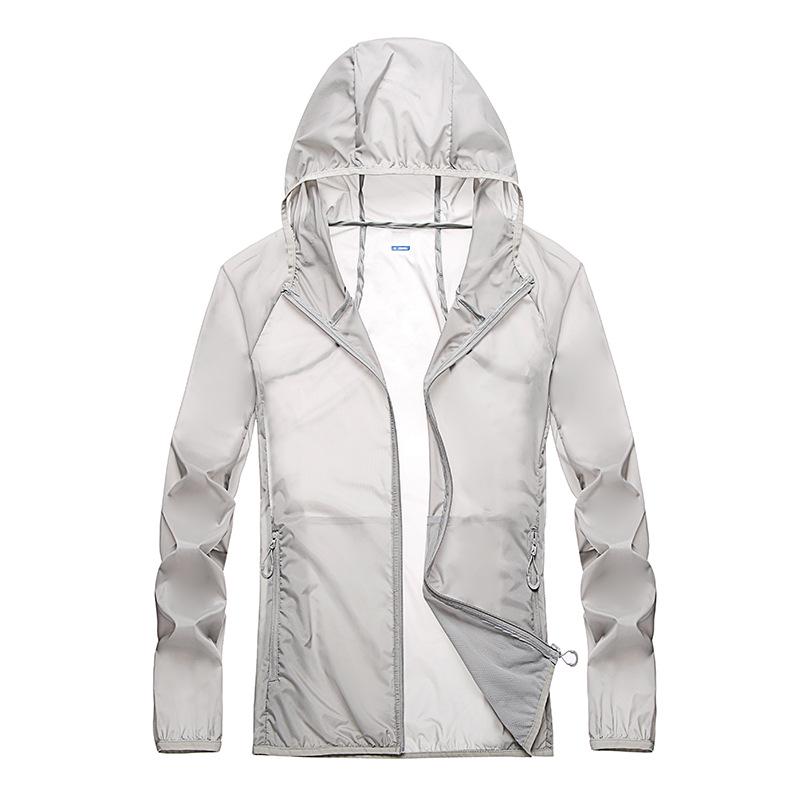 Pocket Quick-Drying Sun Protection Clothing Ultrathin Sunscreen Jacket Windbreaker Cycling Running Camping Breathable Shirt
