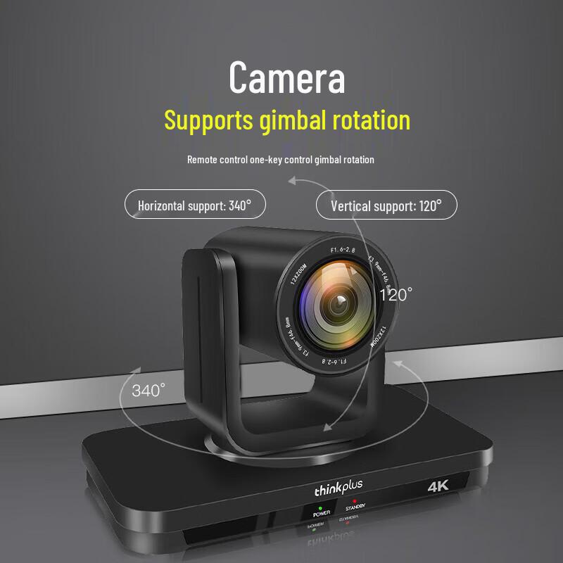 Lenovo thinkplus 4K AI Tracking Video Conference Camera (CN version)
