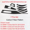 3 4 Series 3GT F30 F31 F32 F34 F36 BMW Replacement Car Interior Trims Dashboard Door Cover 7-piece set