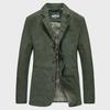 Cross-Border Special Edition Men's Cotton Casual Suit Jacket, Large Size (Spring/Autumn) 817