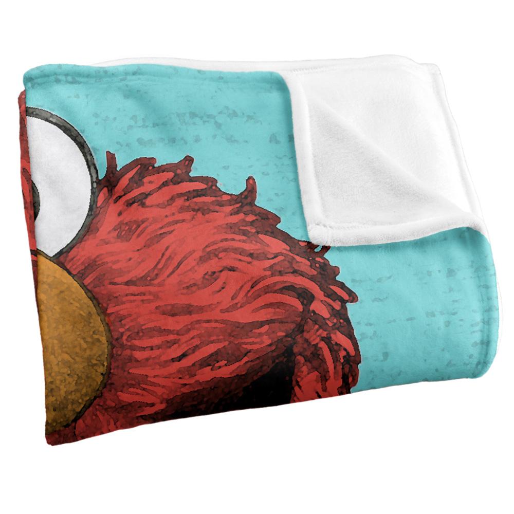 Sesame Street Painted Elmo Blanket