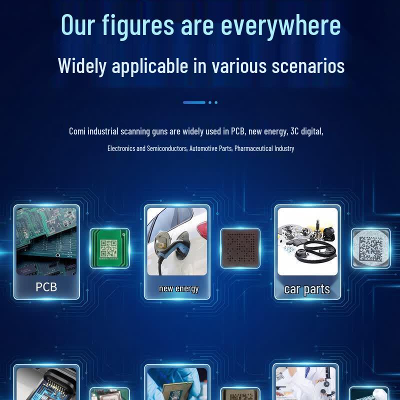 Comet WE40D Wireless 1D/2D Industrial Barcode Scanner