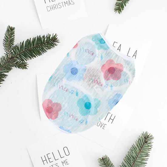 Haustierweste, Obst bedrucktes T-Shirt, weich, ärmellos, für Katzen, Sommer, Hund, bequeme, atmungsaktive Weste, Haustierbekleidung