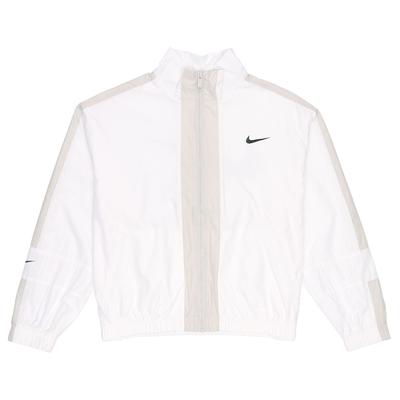 Jackets Women's White Stand Collar Moderate Other CZ8801-100