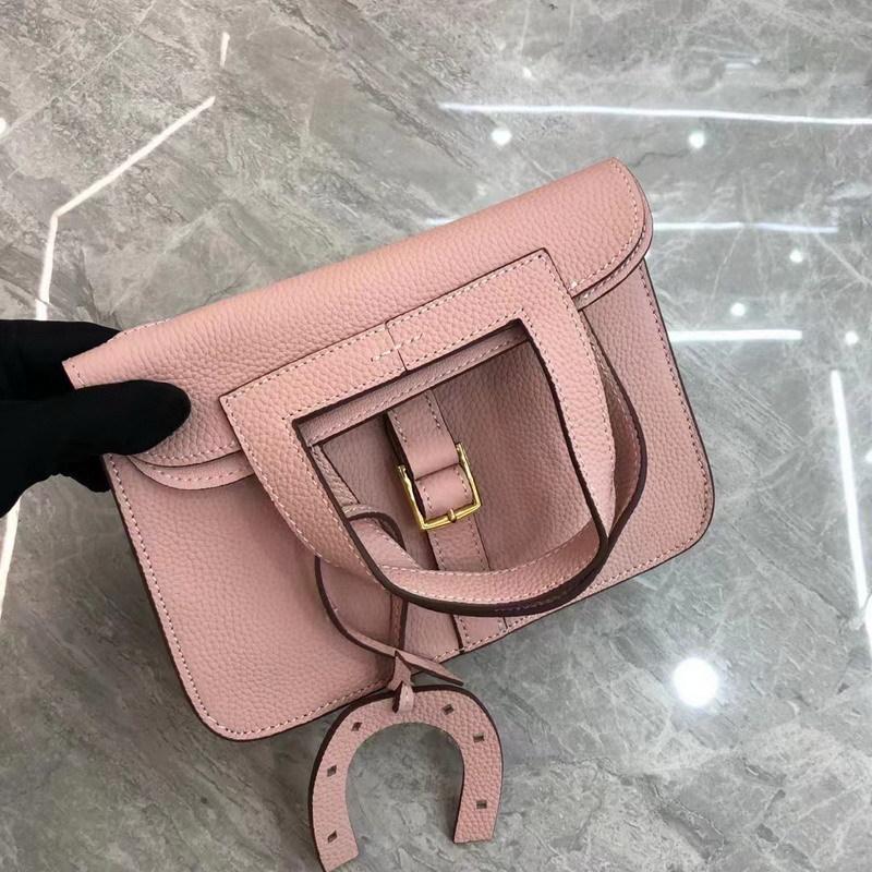 2026 Nuova Borsa da Donna Mini a Forma di Ferro di Cavallo 21,28 cm in Pelle Fibbia Dorata Argento Portatile a Tracolla