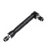 L-Type 1/4 Hexagonal 90-Degree Double-Headed Screwdriver Bit with Black Handle and 6.35 Wrench Tool