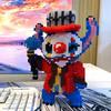 Stitch Blocks Toy Set Halloween Toys Action Figure Building Blocks Kids Toys Micro Blocks Clown Ghost Halloween Decoration Gifts